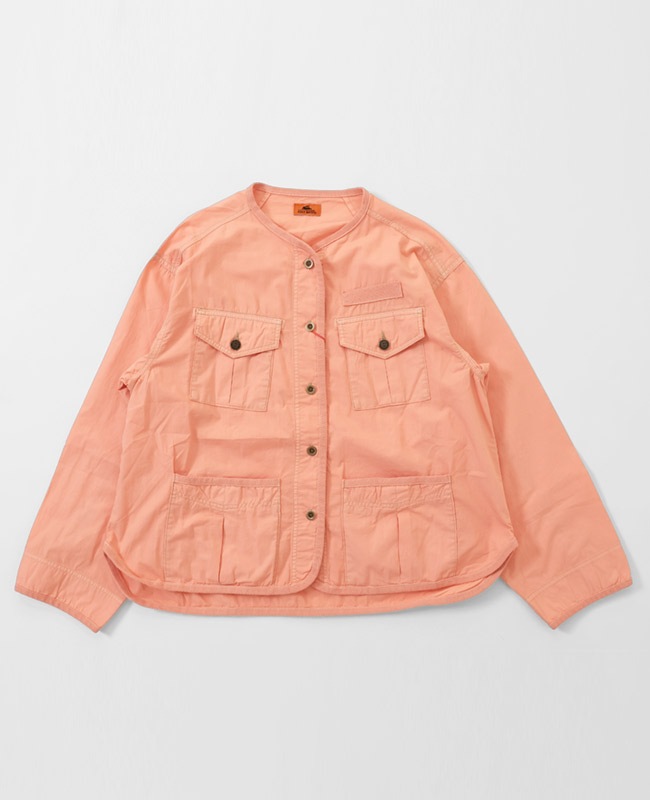 クリフメイヤー[公式] ノーカラーミリタリーシャツJK LADYS W2434008