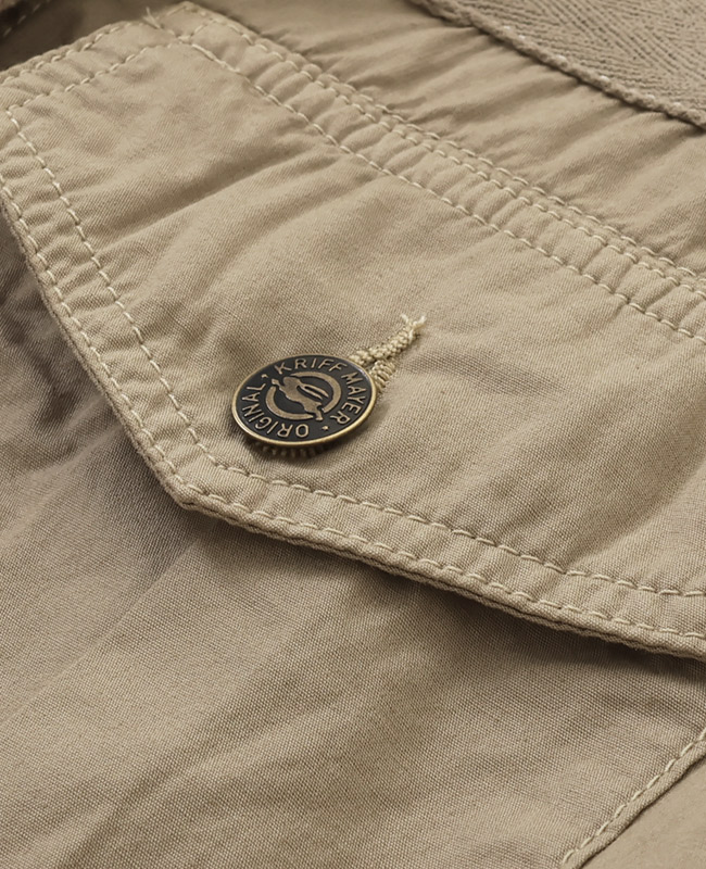 クリフメイヤー[公式] ノーカラーミリタリーシャツJK LADYS W2434008