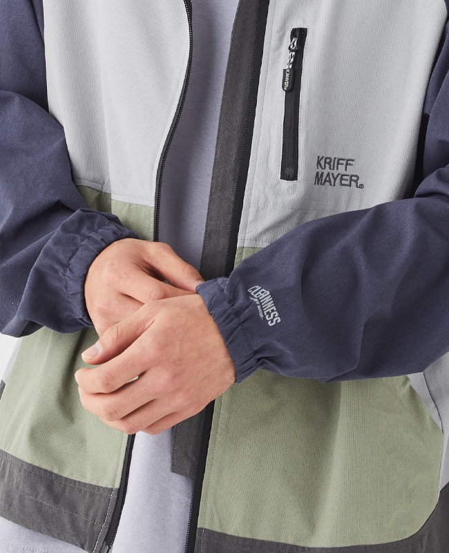 クリフメイヤー[公式] かるさらエアーパッカブルジャケット MENS 2447801
