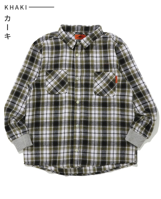 クリフメイヤー[公式] ハッピーチェックシャツ KIDS J2517101 | KIDS