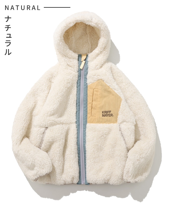 クリフメイヤー[公式] シャギーボアフードジャケット KIDS J2514413