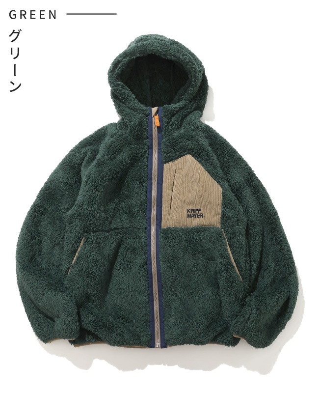 クリフメイヤー[公式] シャギーボアフードジャケット KIDS J2514413