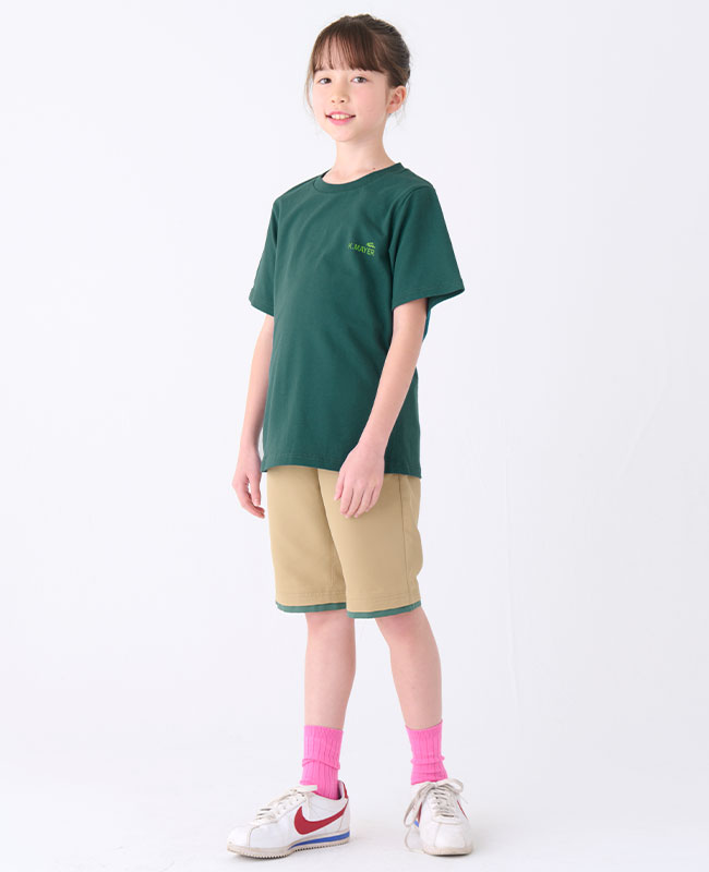 クリフメイヤー[公式] ナノカノコラインプリントTシャツ KIDS 2347855K