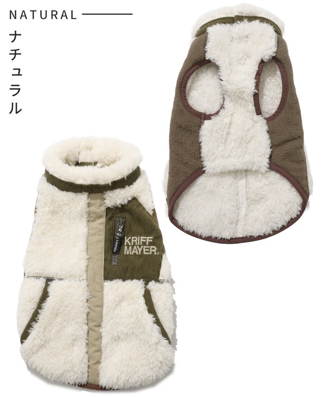 クリフメイヤー[公式] シャギーボアベスト DOG D2514405