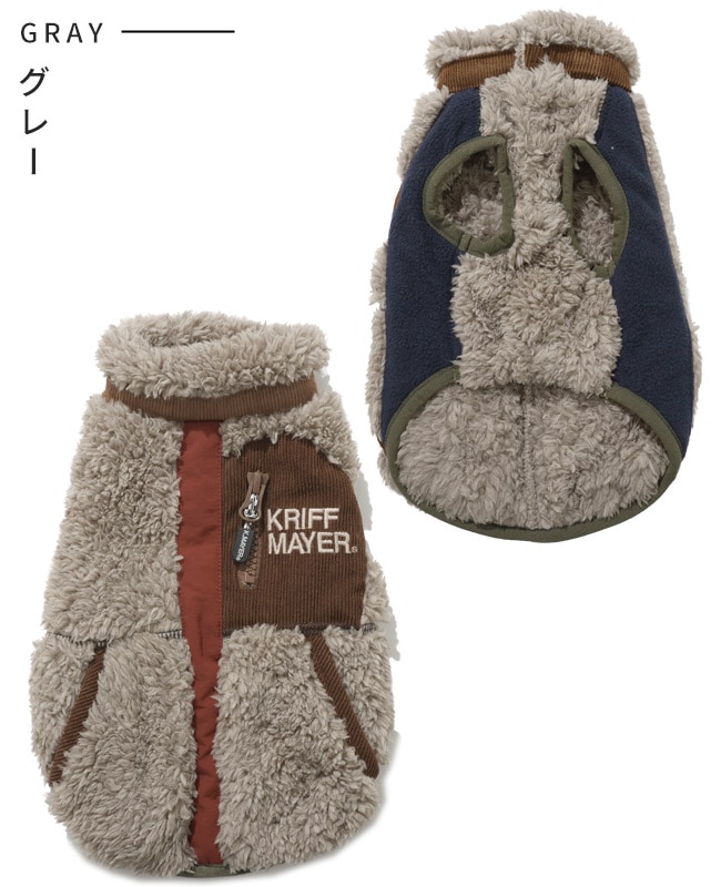 クリフメイヤー[公式] シャギーボアベスト DOG D2514405