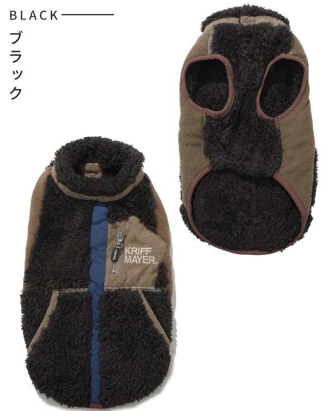 クリフメイヤー[公式] シャギーボアベスト DOG D2514405