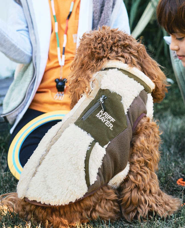 クリフメイヤー[公式] シャギーボアベスト DOG D2514405