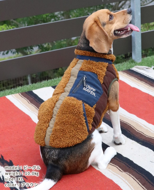 クリフメイヤー[公式] シャギーボアベスト DOG D2514405