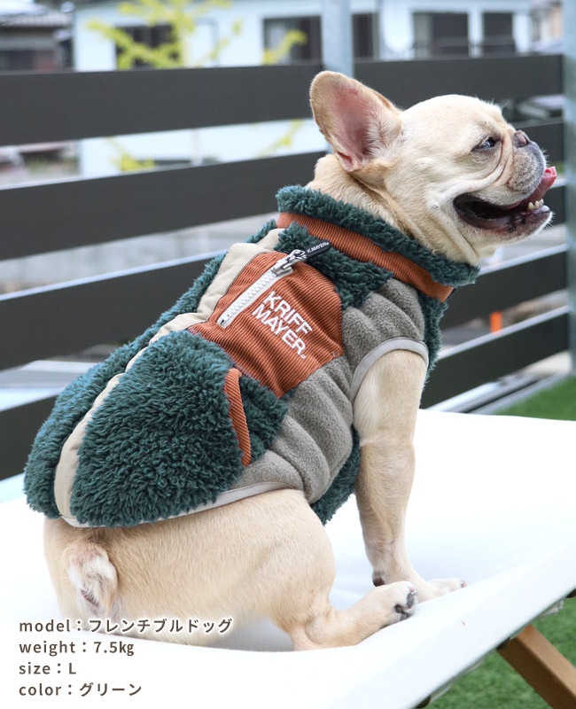 クリフメイヤー[公式] シャギーボアベスト DOG D2514405