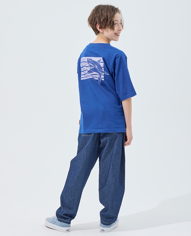 クリフメイヤー[公式] 楽LUCK五分袖Tシャツ(サメ) KIDS J2536318