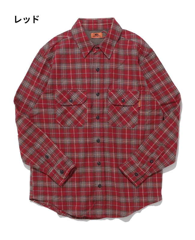 クリフメイヤー[公式] ビエラチェック長袖シャツ 2516300 | MENS