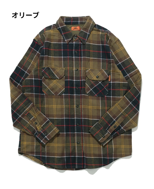 クリフメイヤー[公式] ビエラチェック長袖シャツ 2516300 | MENS