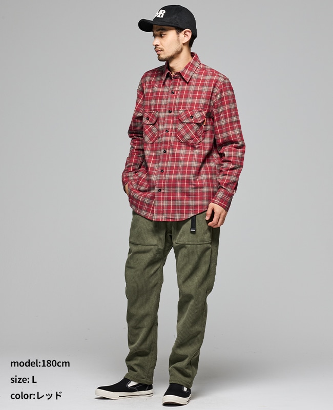 クリフメイヤー[公式] ビエラチェック長袖シャツ 2516300 | MENS