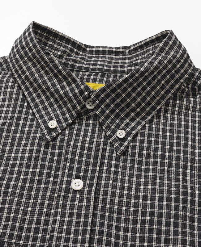 クリフメイヤー[公式] シアサッカーチェック半袖シャツ MENS 2555101