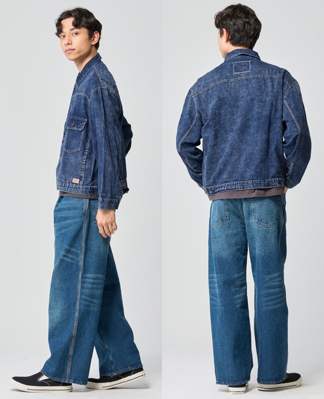 クリフメイヤー[公式] エアーライトデニムジャケット MENS 2545101