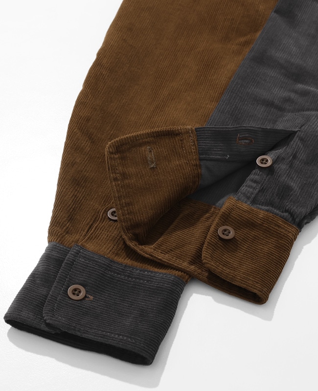 クリフメイヤー[公式] コーデュロイワークシャツ MENS 2625113