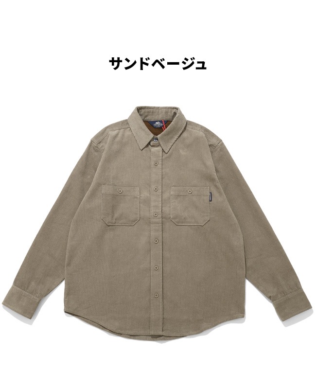 クリフメイヤー[公式] コーデュロイワークシャツ MENS 2625113