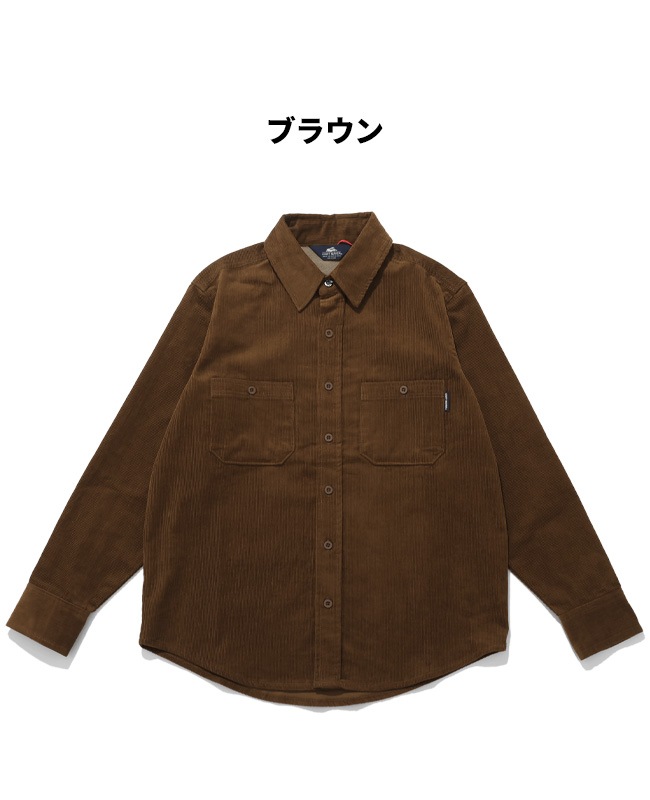 クリフメイヤー[公式] コーデュロイワークシャツ MENS 2625113