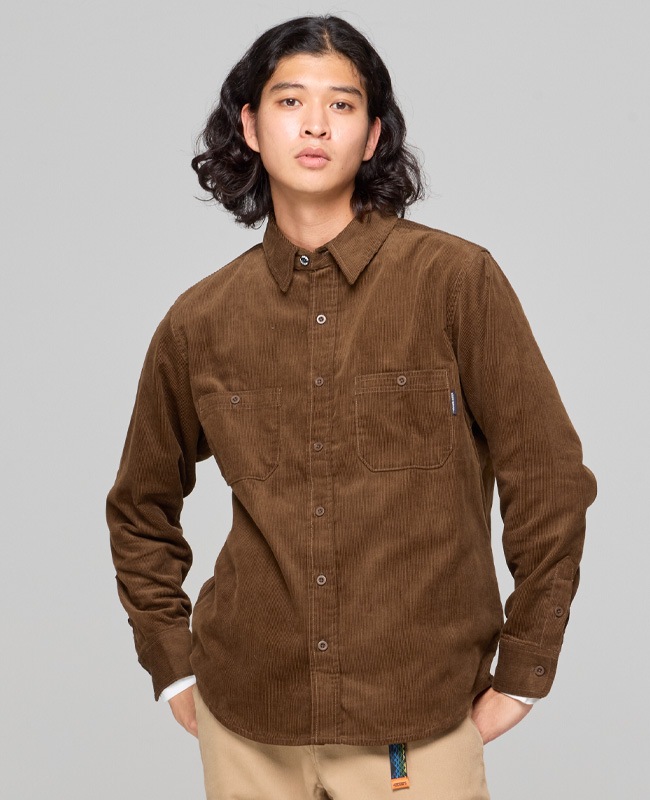 クリフメイヤー[公式] コーデュロイワークシャツ MENS 2625113