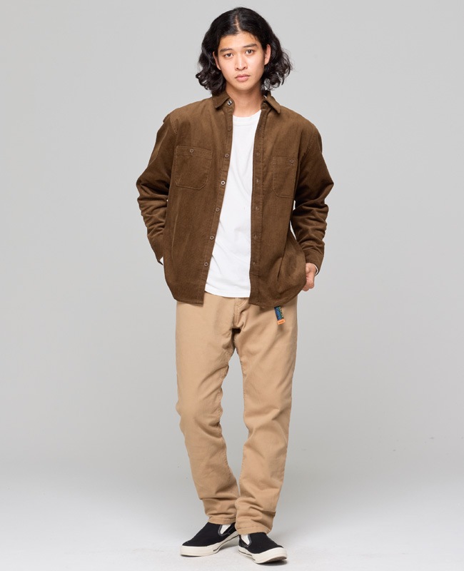 クリフメイヤー[公式] コーデュロイワークシャツ MENS 2625113
