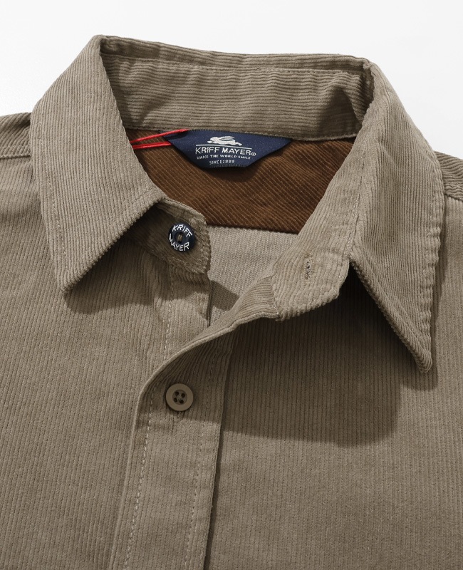 クリフメイヤー[公式] コーデュロイワークシャツ MENS 2625113