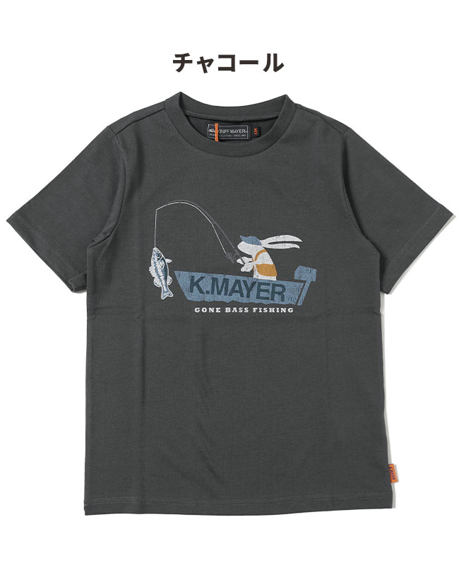 クリフメイヤー[公式] ロゴプリント半袖T(釣り) KIDS 2357822K