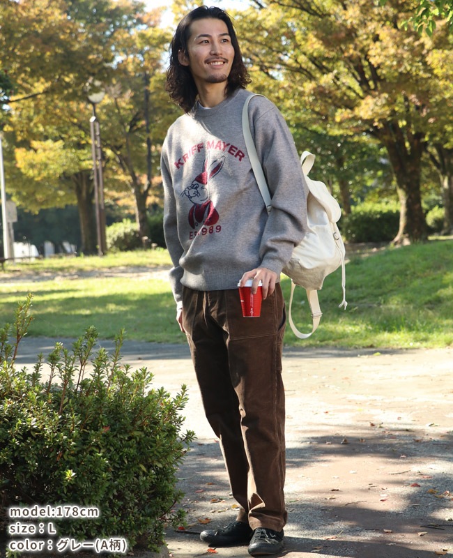 クリフメイヤー[公式] もちのびニット(ラビット) MENS LADYS 2423100