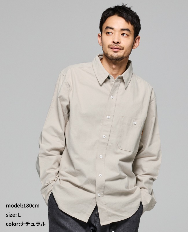 クリフメイヤー[公式] ビエラ無地長袖シャツ 2516301 | MENS メンズ