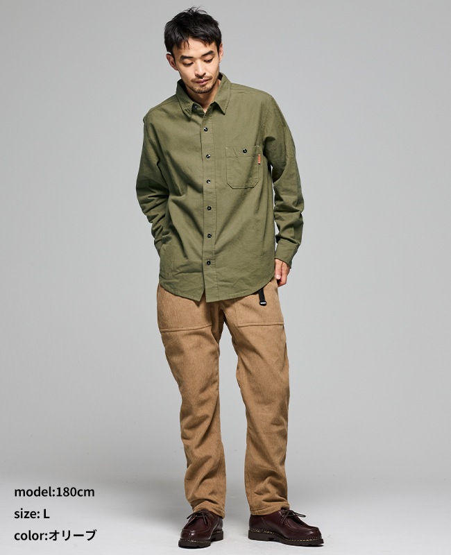 クリフメイヤー[公式] ビエラ無地長袖シャツ 2516301 | MENS メンズ