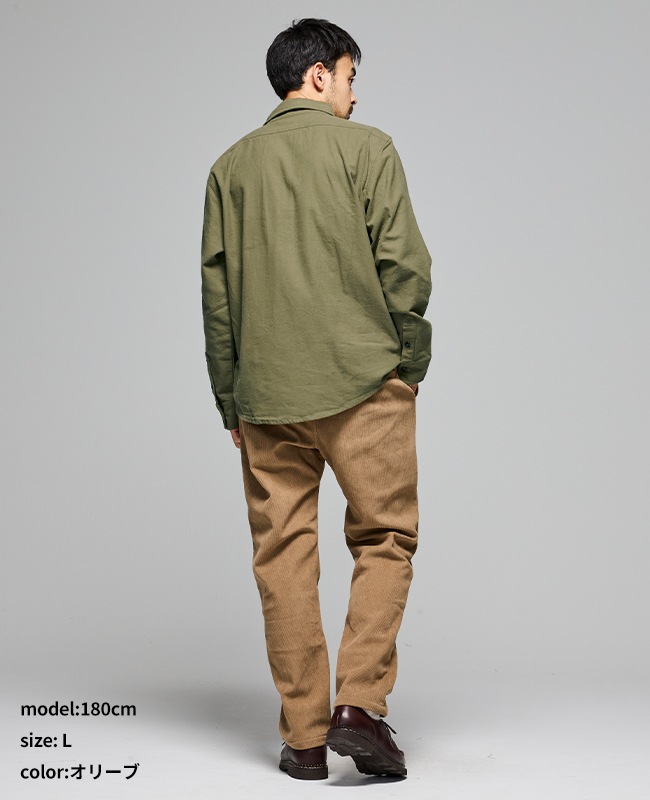 クリフメイヤー[公式] ビエラ無地長袖シャツ 2516301 | MENS メンズ