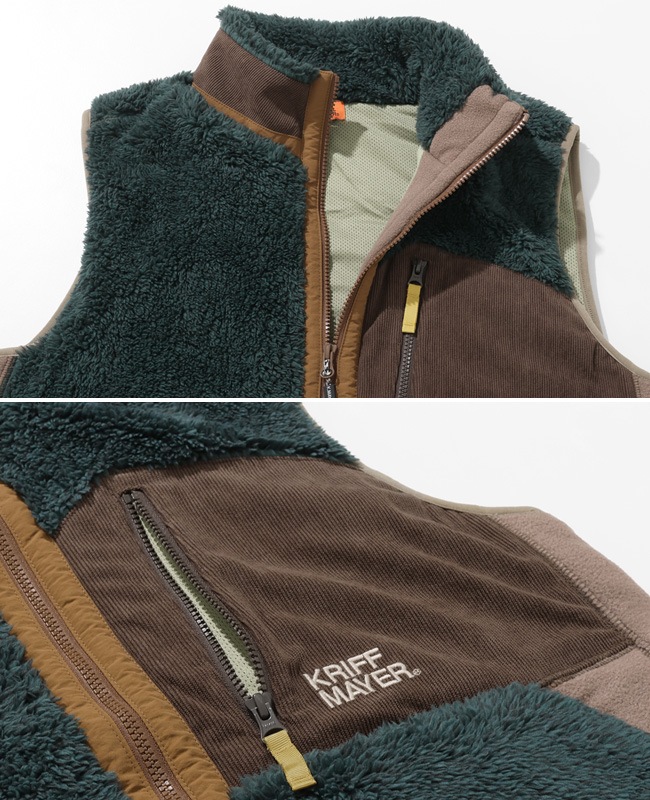 クリフメイヤー[公式] シャギーボアベスト MENS 2514402