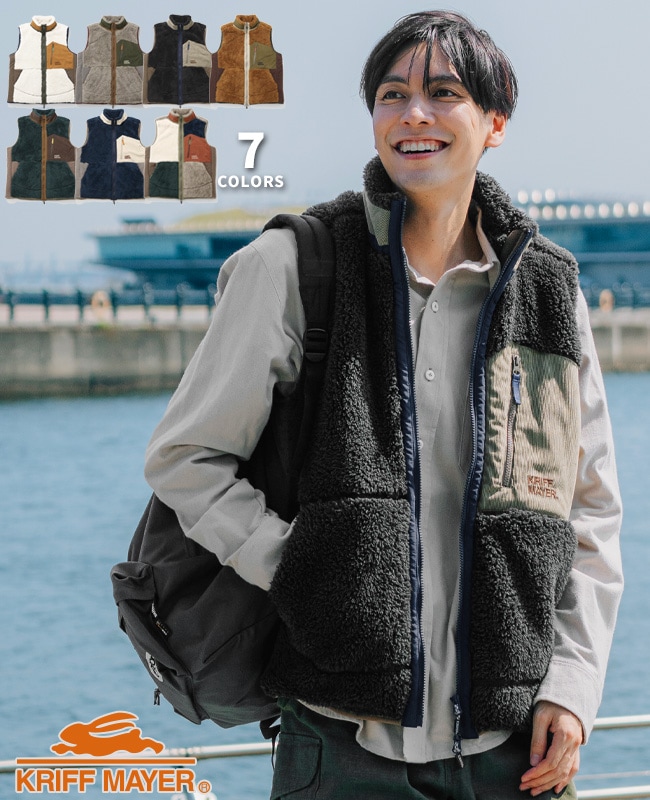 クリフメイヤー[公式] シャギーボアベスト MENS 2514402 | MENS メンズ