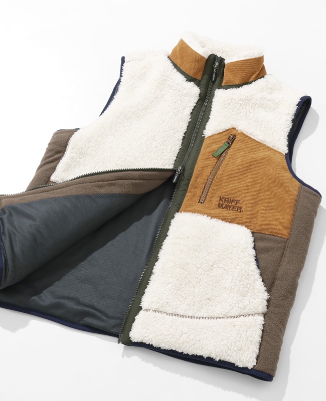 クリフメイヤー[公式] シャギーボアベスト MENS 2514402 | MENS メンズ