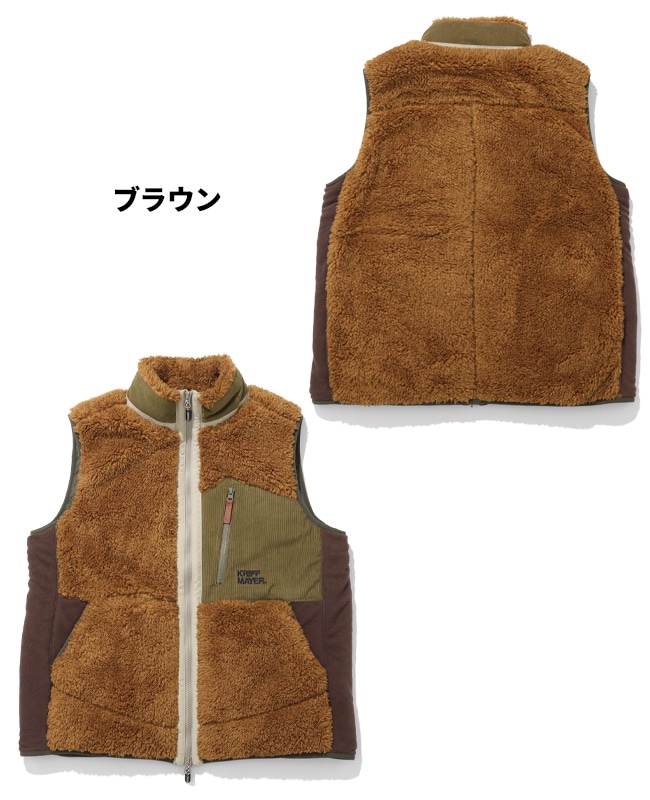 クリフメイヤー[公式] シャギーボアベスト MENS 2514402