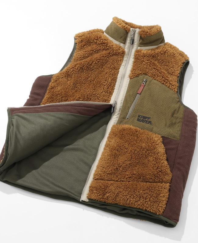 クリフメイヤー[公式] シャギーボアベスト MENS 2514402