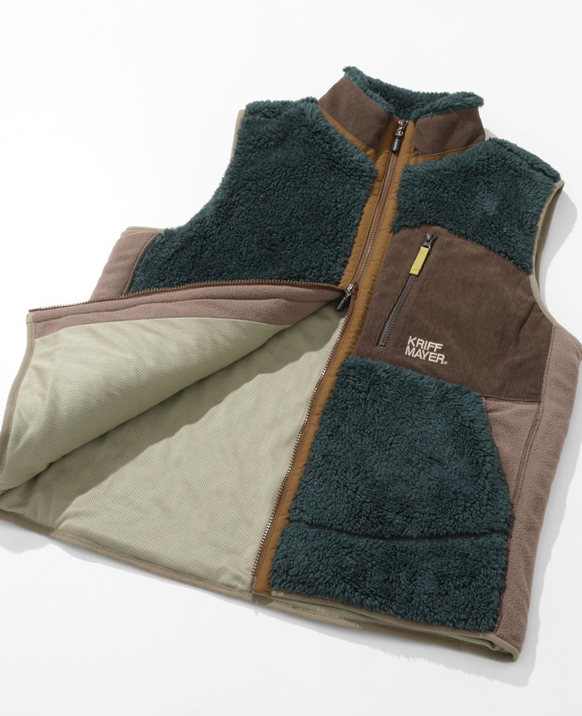 クリフメイヤー[公式] シャギーボアベスト MENS 2514402