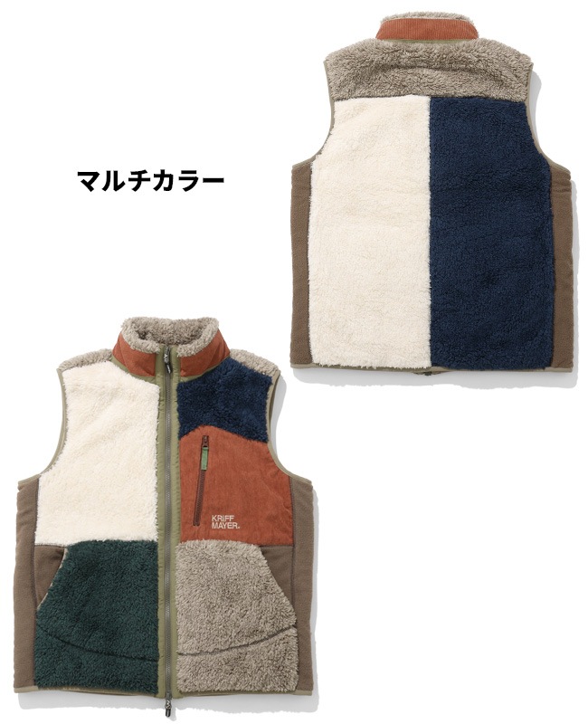 クリフメイヤー[公式] シャギーボアベスト MENS 2514402