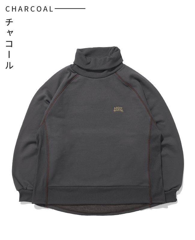 クリフメイヤー[公式] 裏起毛タートルスウェット LADYS W2527819