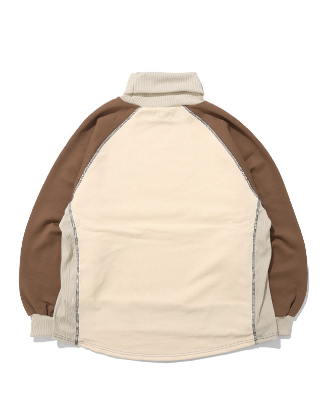 極美品★フランク&アイリーン LABシリーズ ベージュ ロールネック スウェット クリフメイヤー[公式] 裏起毛タートルスウェット LADYS W2527819