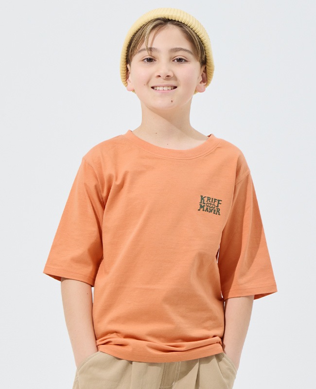 クリフメイヤー[公式] 楽LUCK五分袖Tシャツ(BUS) KIDS J2536319