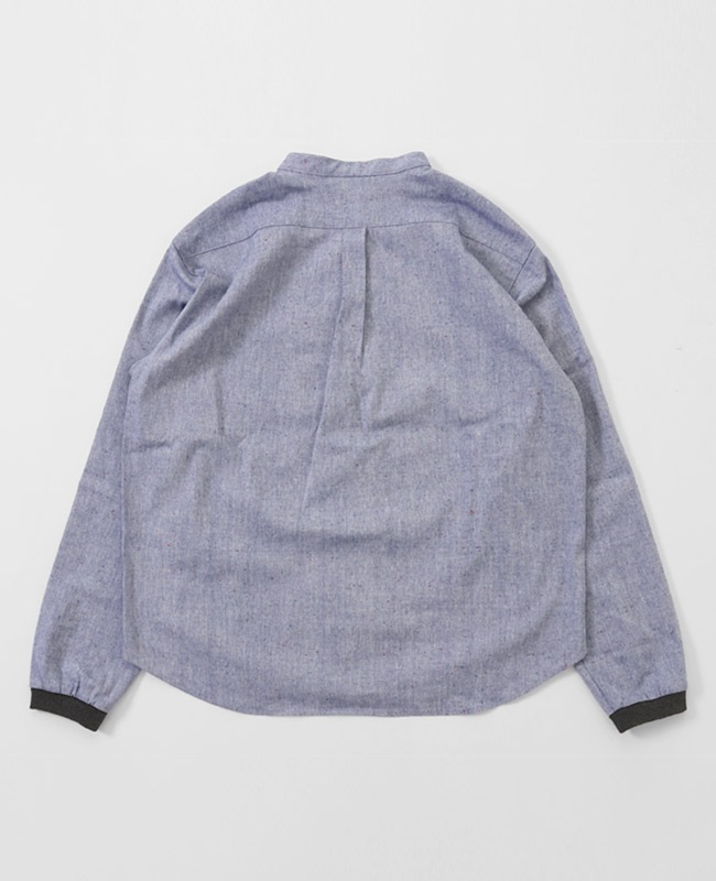 クリフメイヤー[公式] バンドカラーハッピーシャツ MENS 2437100