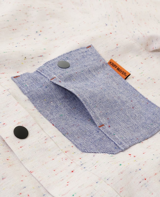 クリフメイヤー[公式] バンドカラーハッピーシャツ MENS 2437100