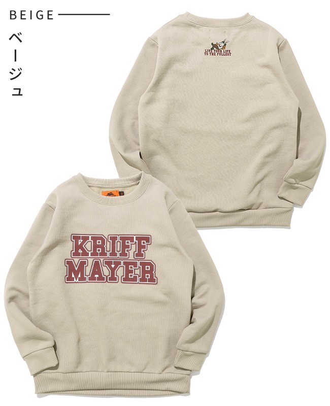 クリフメイヤー[公式] 裏起毛クルー(KM) KIDS J2527834 | KIDS キッズ