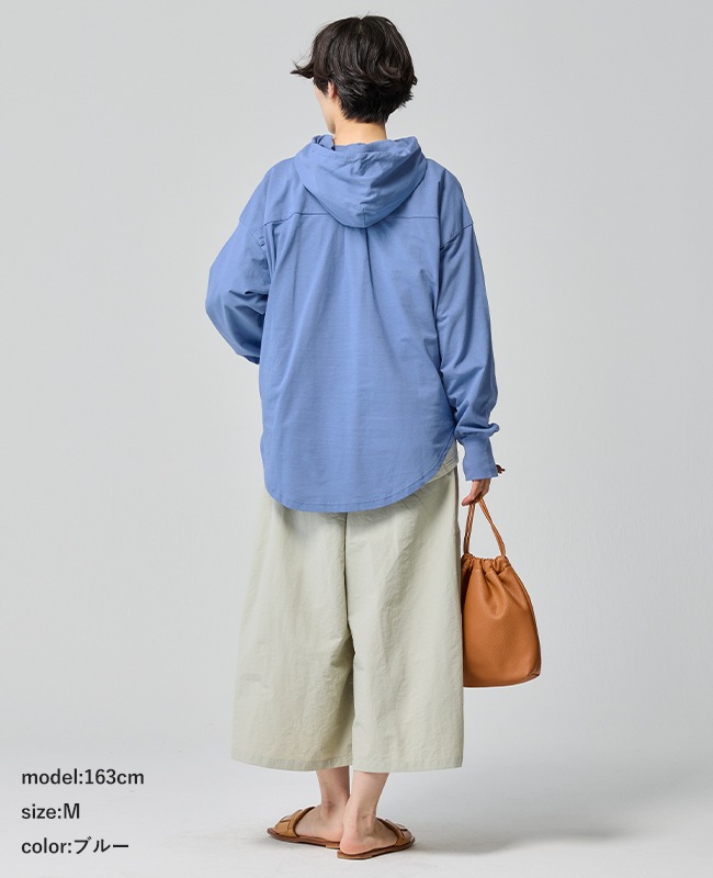 クリフメイヤー[公式] UVカットさらボタンパーカー LADYS W2537817