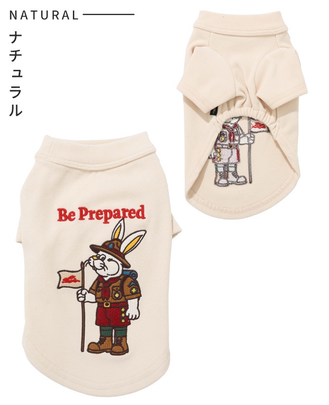 クリフメイヤー[公式] もちのび刺繍T(ラビット) DOG D2615605