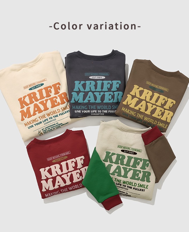 クリフメイヤー[公式] 裏起毛クルー(クリフラビット) KIDS J2527833