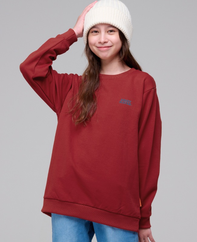 クリフメイヤー[公式] 裏起毛クルー(クリフラビット) KIDS J2527833