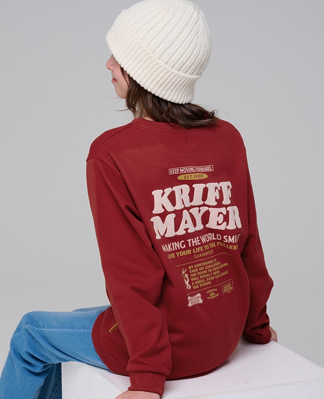 クリフメイヤー[公式] 裏起毛クルー(クリフラビット) KIDS J2527833