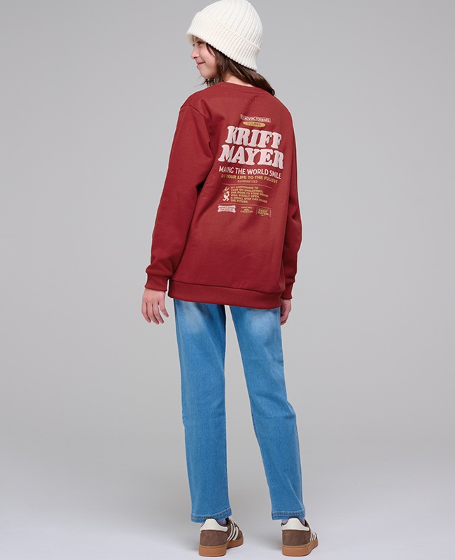 新品クリフメイヤーLネイバーフッドcushmanフリーホイーラーズkapital クリフメイヤー[公式] スフレタッチクルー(虹) KIDS 2427833K | KIDS