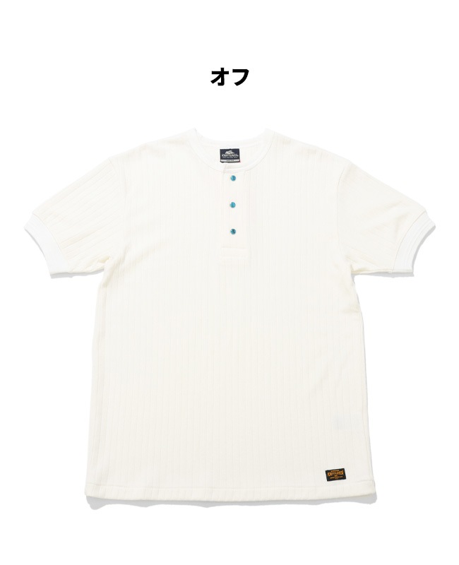 クリフメイヤー[公式] 針抜きヘンリーネックT MENS 2545102